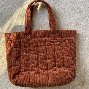 Madewell Transport corduroy tote